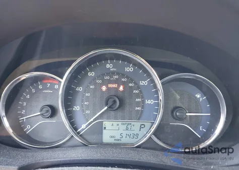 2015 Toyota Corolla Le из США, поврежденный, VIN 2T1BURHE7FC242395